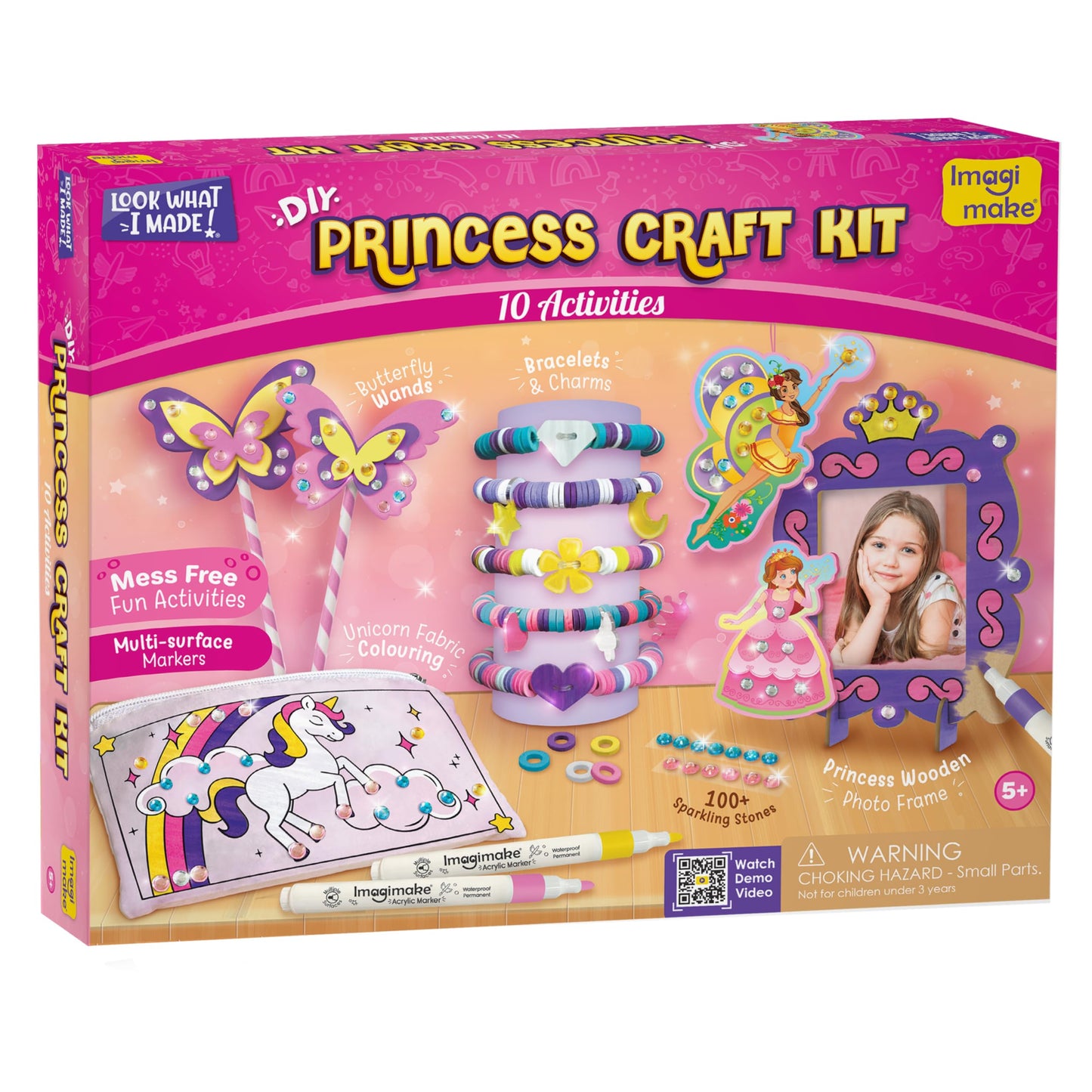 Imagimake 5-in-1 Awesome Craft Kit | Easter Crafts for Kids | Easter Toys | Arts & Crafts for Kids Ages 6-8 | Easter Gifts for Kids | Easter Gifts for Girls & Boys 5, 6, 7, 8, 9