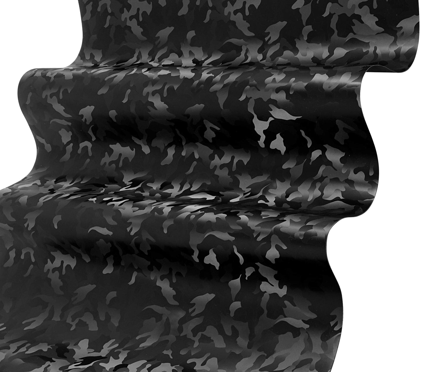 VViViD+ Stealth Medium Pattern Camouflage Vinyl Wrap Roll (25ft x 5ft, Black)