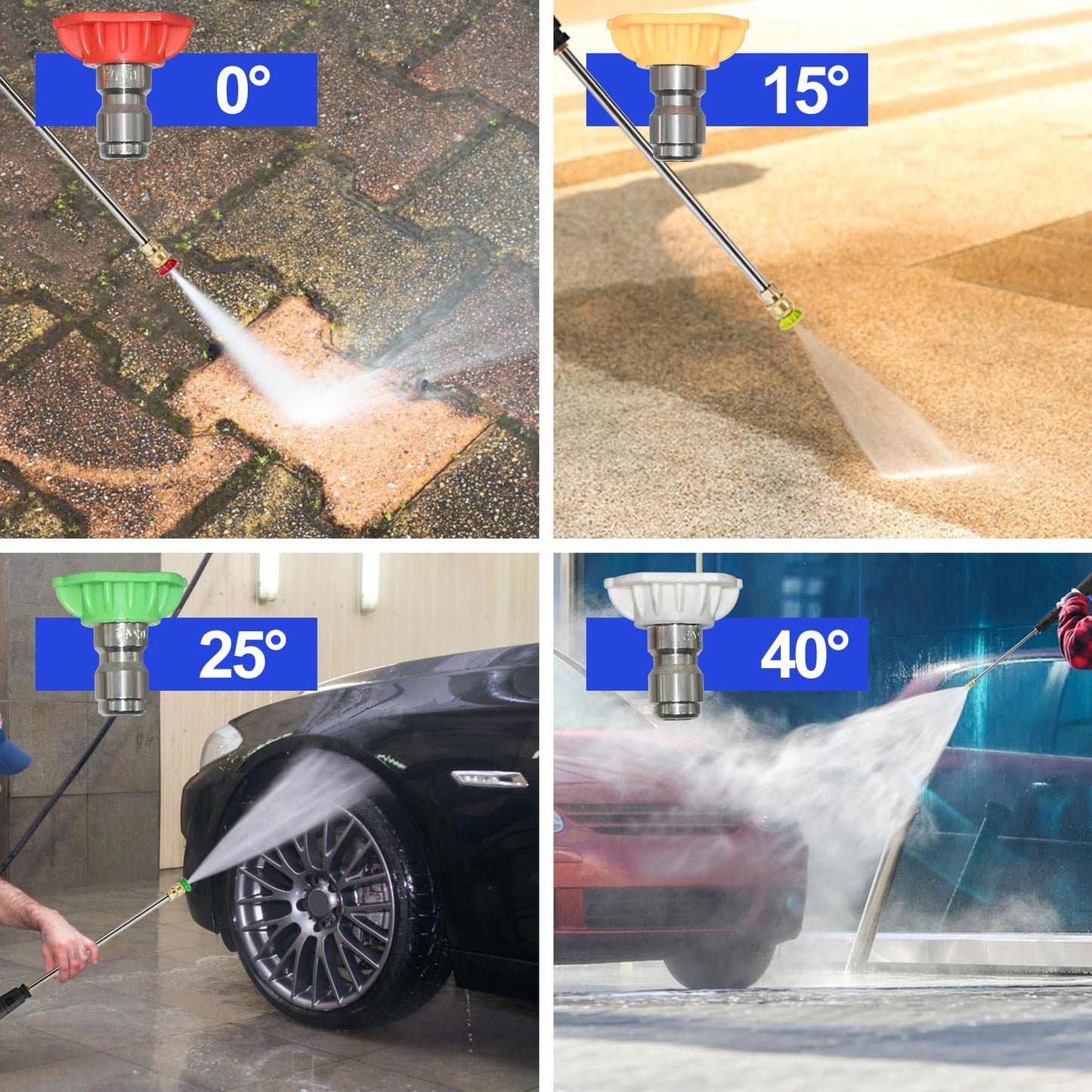 Pressure Washer Power Washer Car Cleaning Machine for Patio Driveway Home Outdoor