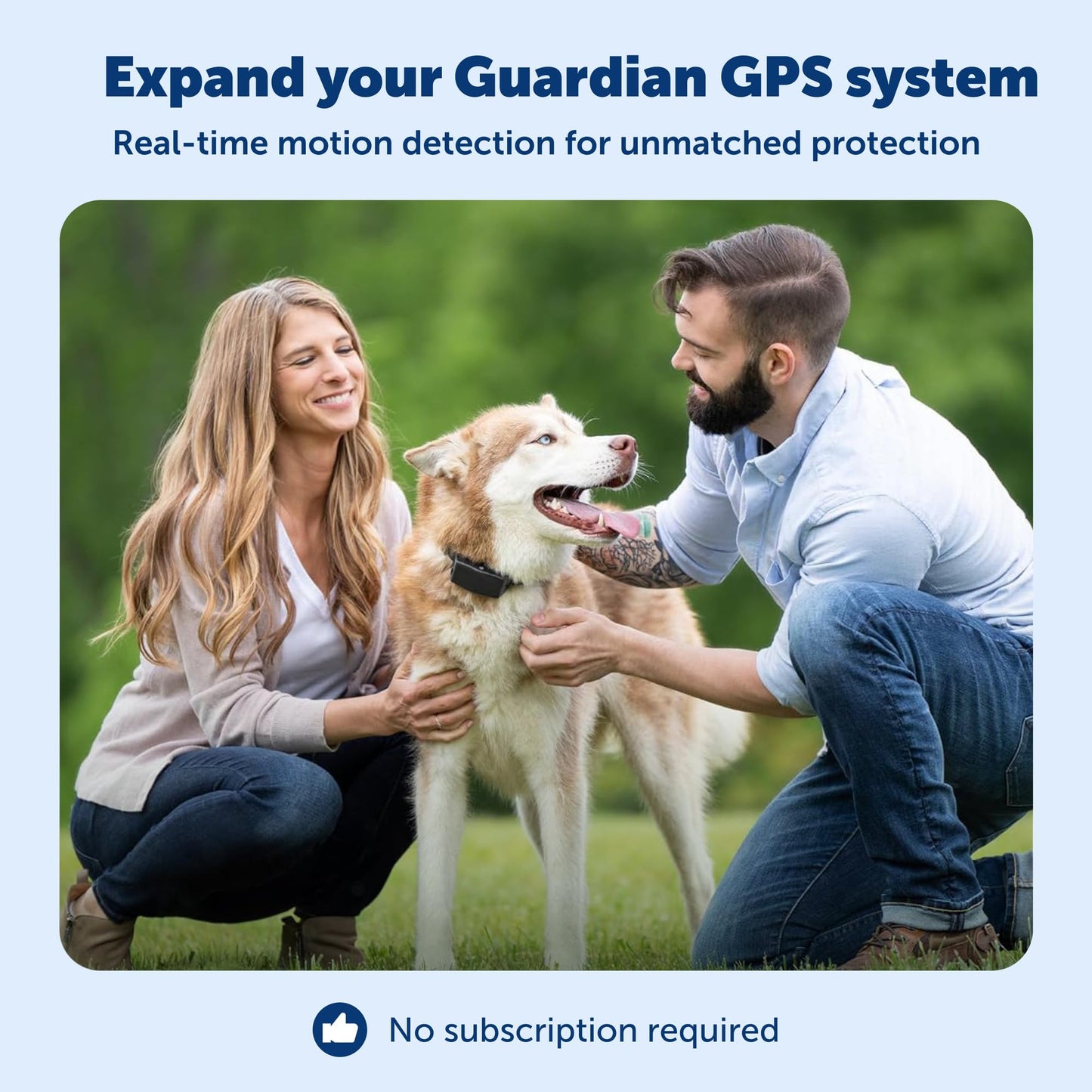 PetSafe Guardian GPS Connected Customizable Fence Add-A-Dog Collar - Rechargeable & Waterproof Adjustable Receiver Collar for GPS Fence - for Dogs 5lb+