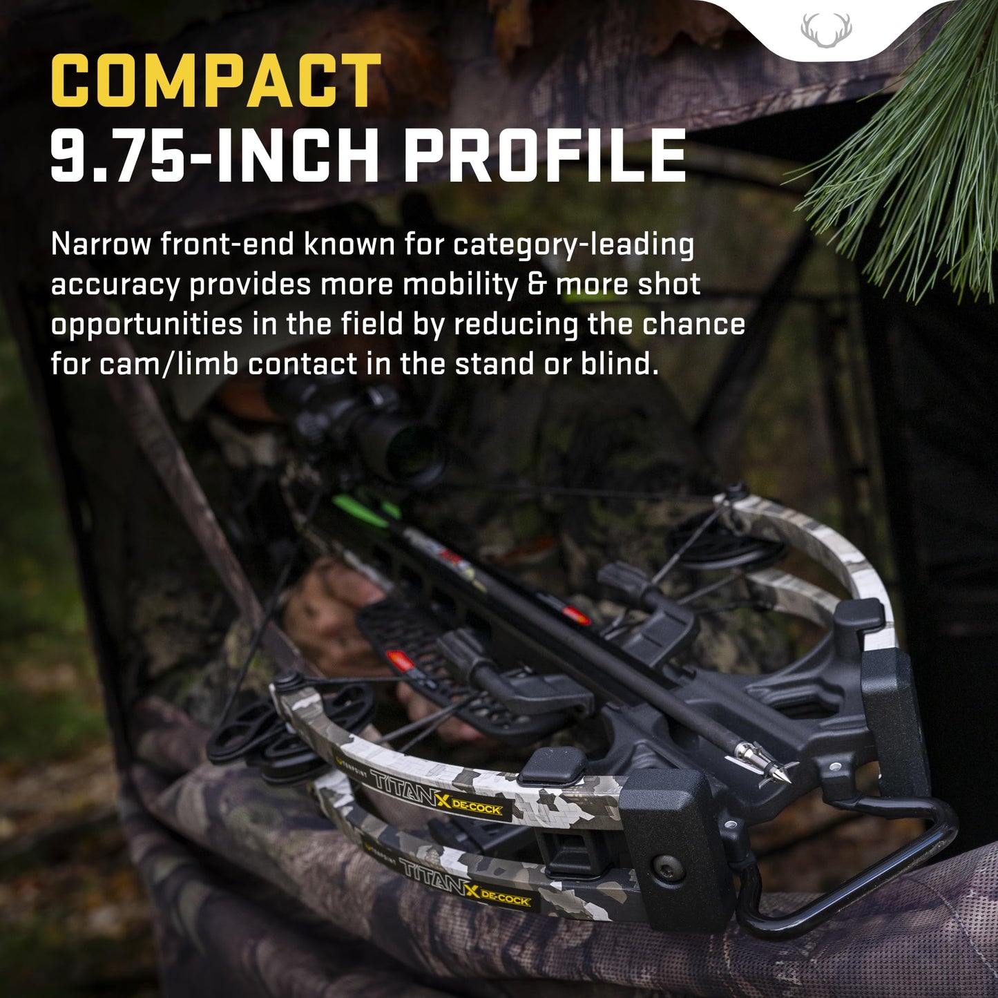 TenPoint Titan X De-Cock, Vektra - 400 FPS - Our #1-Selling Crossbow - Equipped with Pro-View 400 Lighted Scope + ACUdraw De-Cock System