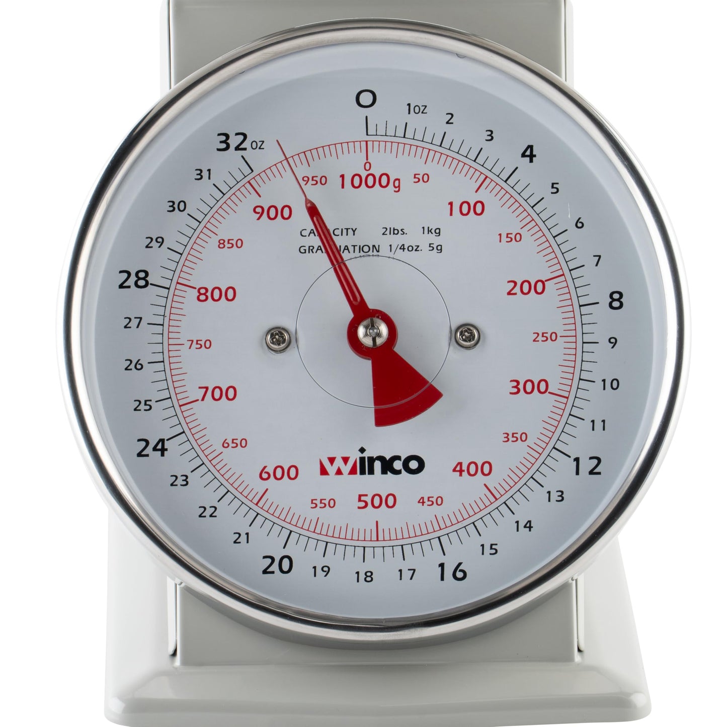 Winco Analog Receiving Scale with Dial, 6.5"