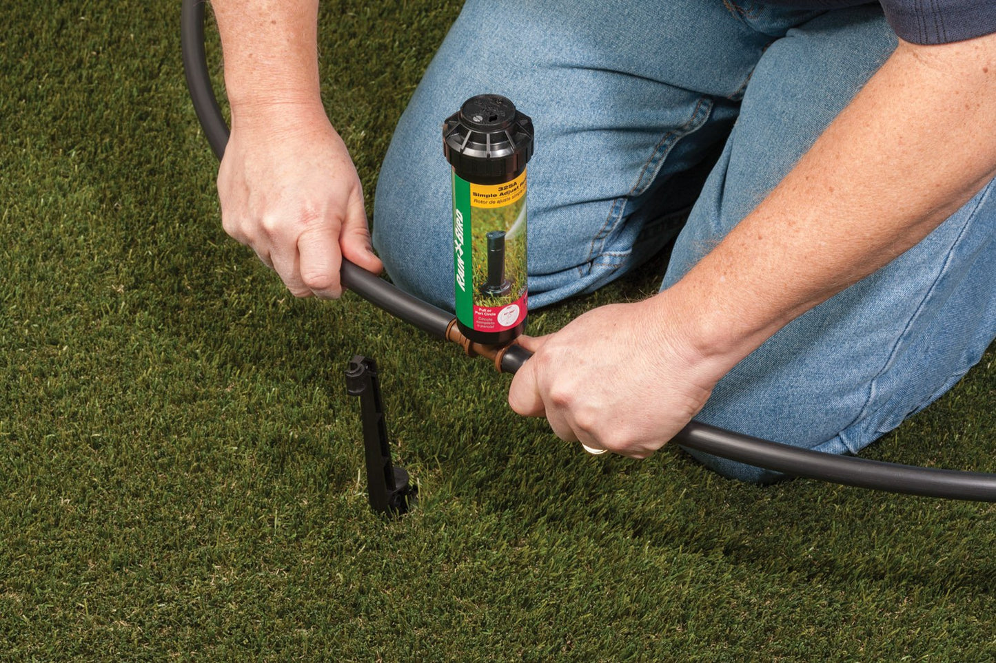 Rain Bird 32ETI DIY Self Install In-Ground Automatic Sprinkler System Kit