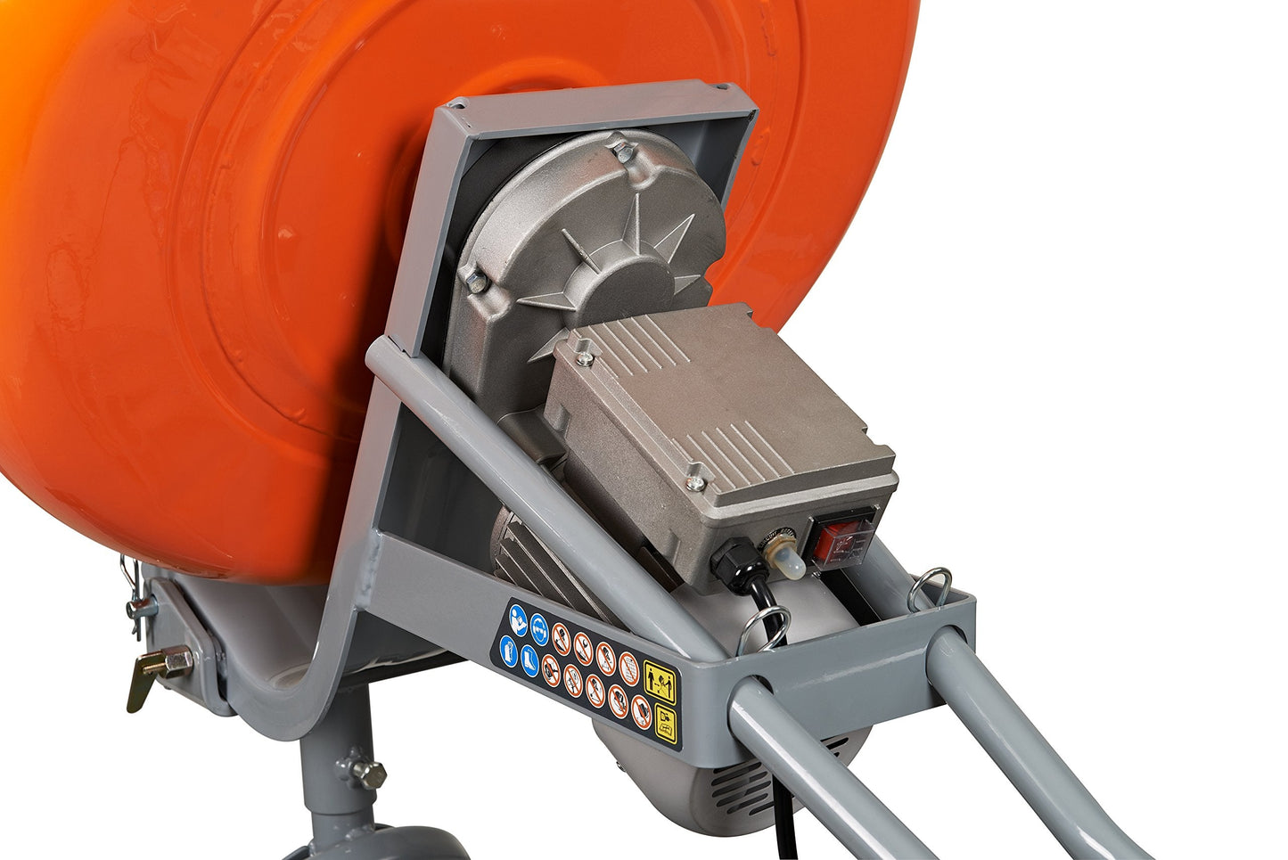 YARDMAX YM0146 5.0 cu. ft. Concrete Mixer 3/4 HP