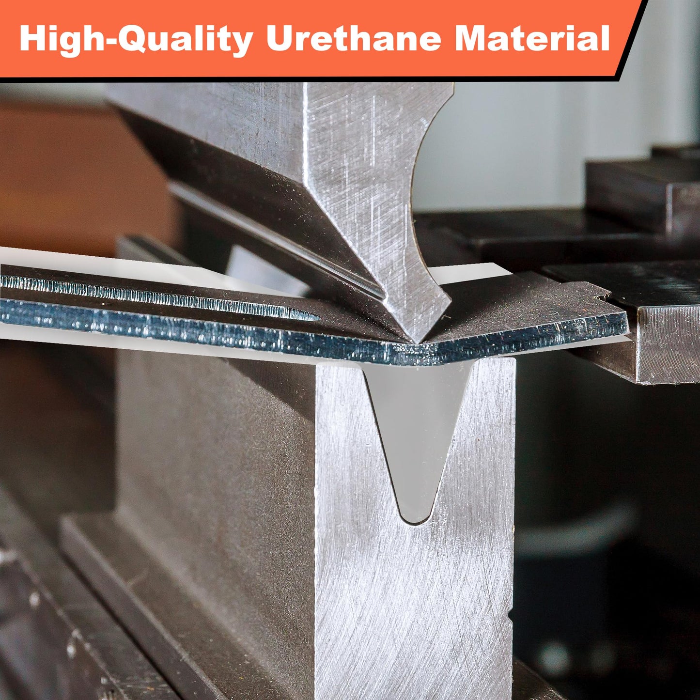 Urethane Protection Film for Press Brake – Durable Protective Coating for Dyeing & Bending, Press Brake Tool Protection Film (0.03" x 6" x 100ft)