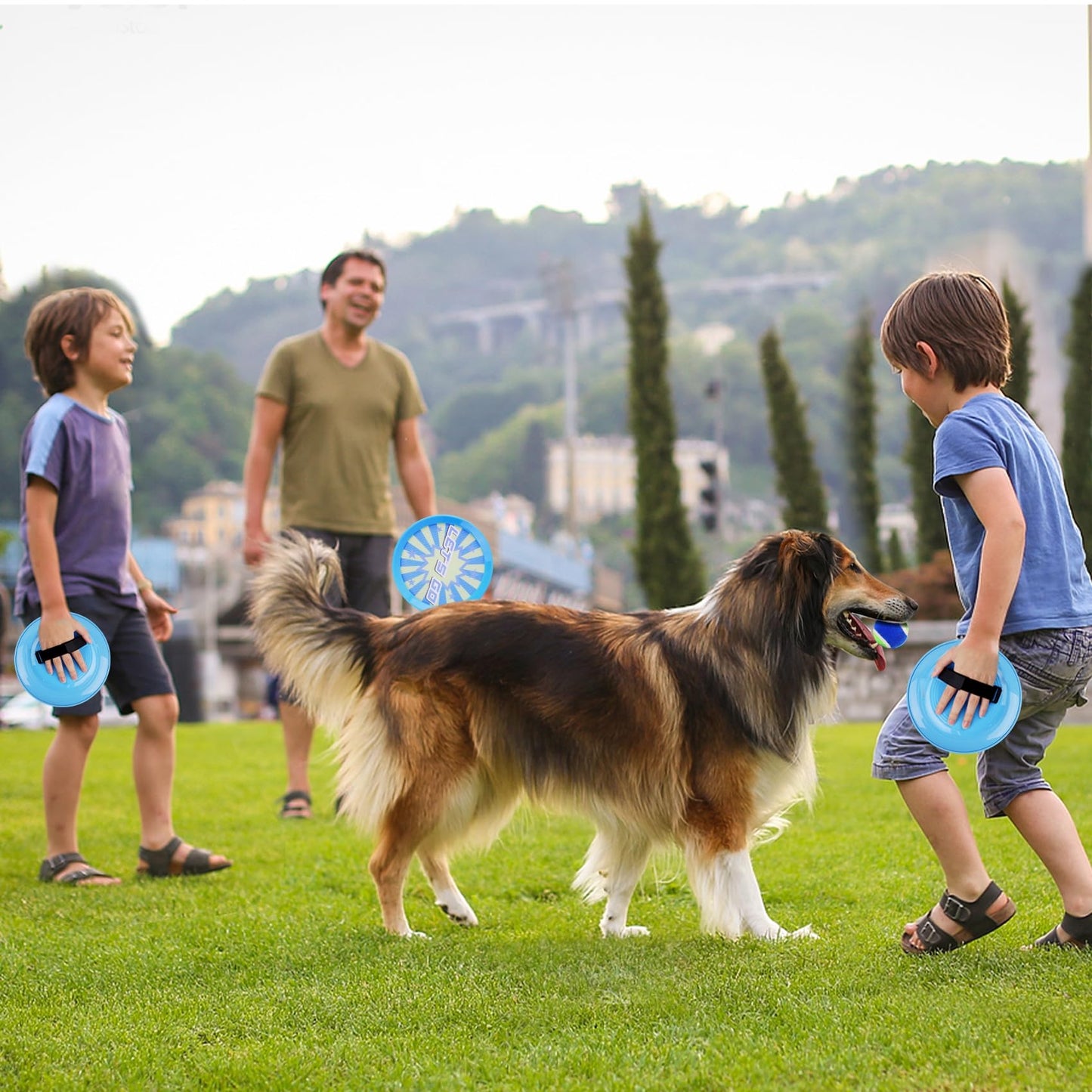 ANNKIE Kids Toys Toss and Catch Ball Set Game with 4 Paddles 4 Balls,Beach Toy Pool Toy Outdoor Yard Game for Kids Ages 3-12,Toys for Toddlers Age 3-5, Gifts for 3 4 5 6 7 8 9 10+ Year Old Boys Girls