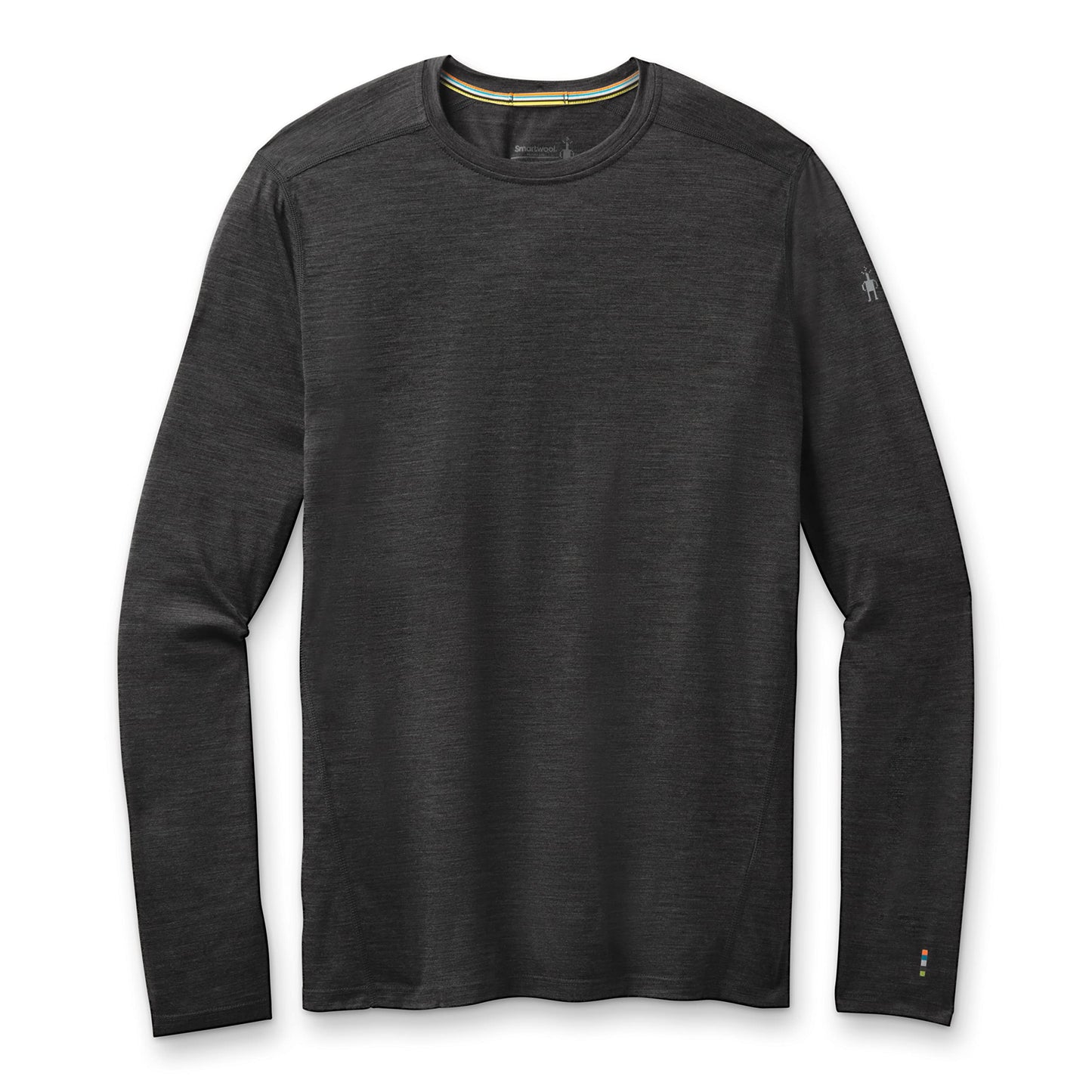 Smartwool Men's Classic All-Season Merino Base Layer Ls Iron Heather S