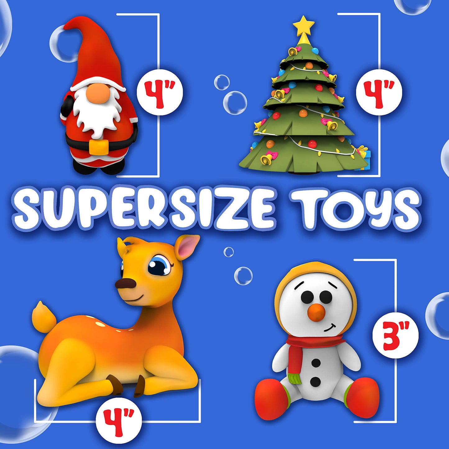 SplashEZ Bath Toys for Kids & Toddlers, Kids Bath Toys for Boys, Mold Free No Hole Sealed, Soft Durable Christmas Play Set Gift, No Mold for Water Tub & Pool, Ages 0-1-3-4-5-6-8