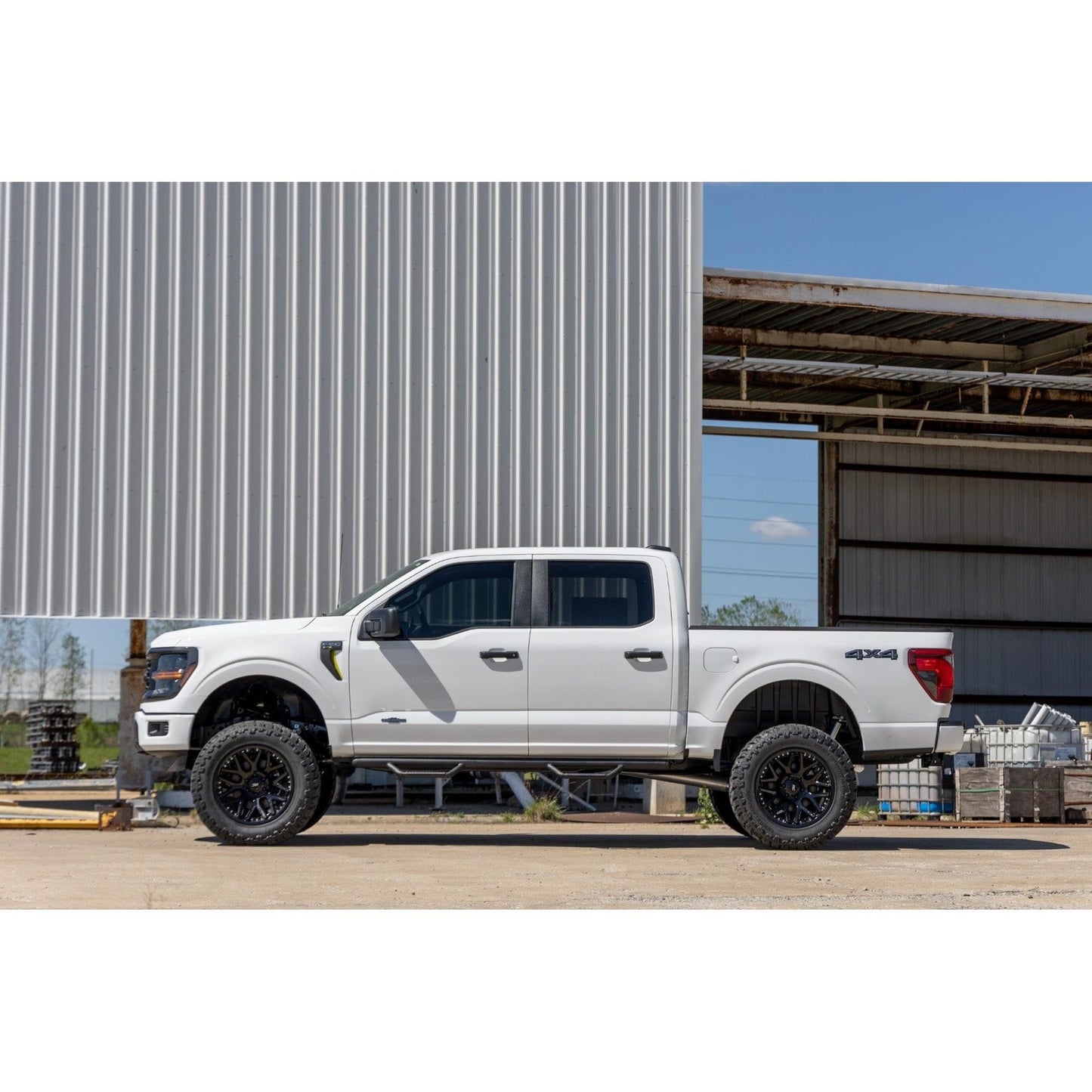 Rough Country 95 Series One-Piece Aluminum Wheel - 20x10, 6x135mm Bolt Pattern, 19mm Offset, Gloss Black for Jeeps, Trucks, SUV