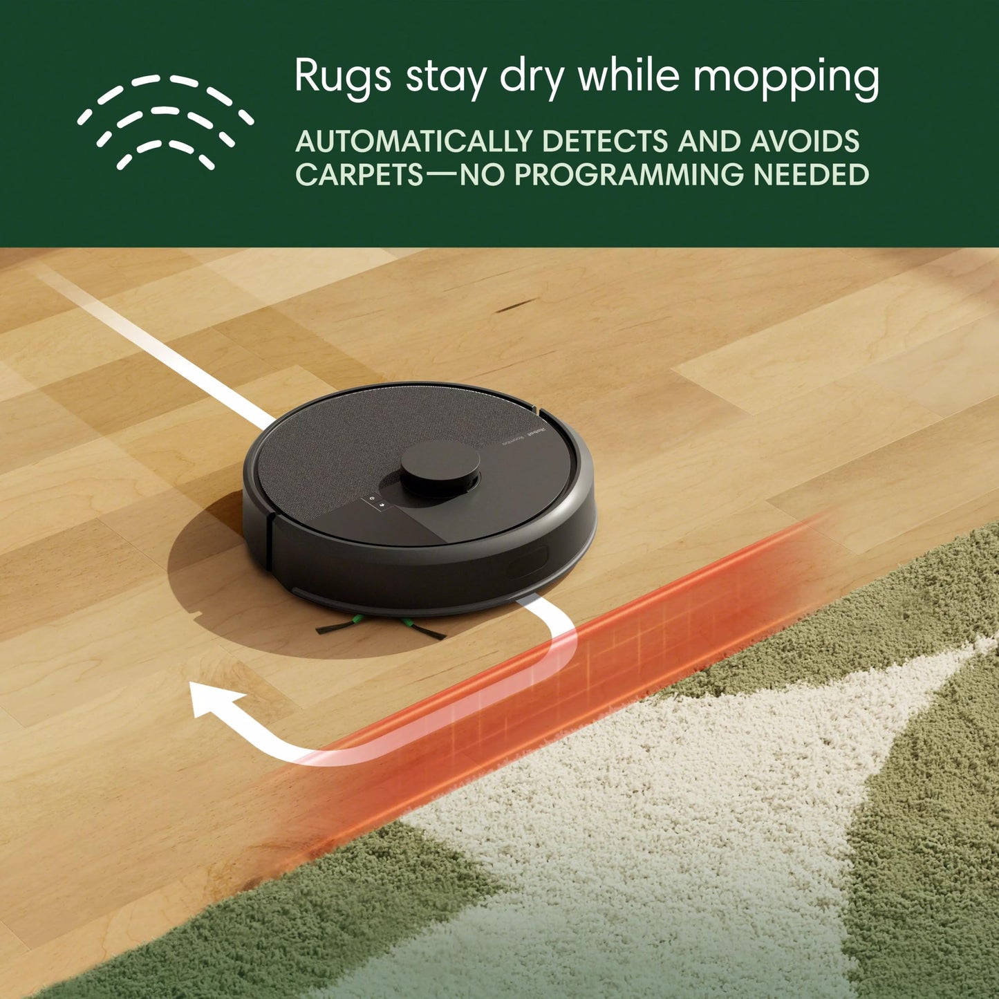 iRobot Roomba 105 Combo Robot Vacuum & Mop with AutoEmpty Dock - Self-Empties for 75 Days, Intense Power-Lifting Suction, LiDAR Navigation, Multiple Cleaning Modes, Avoids Mopping Carpet