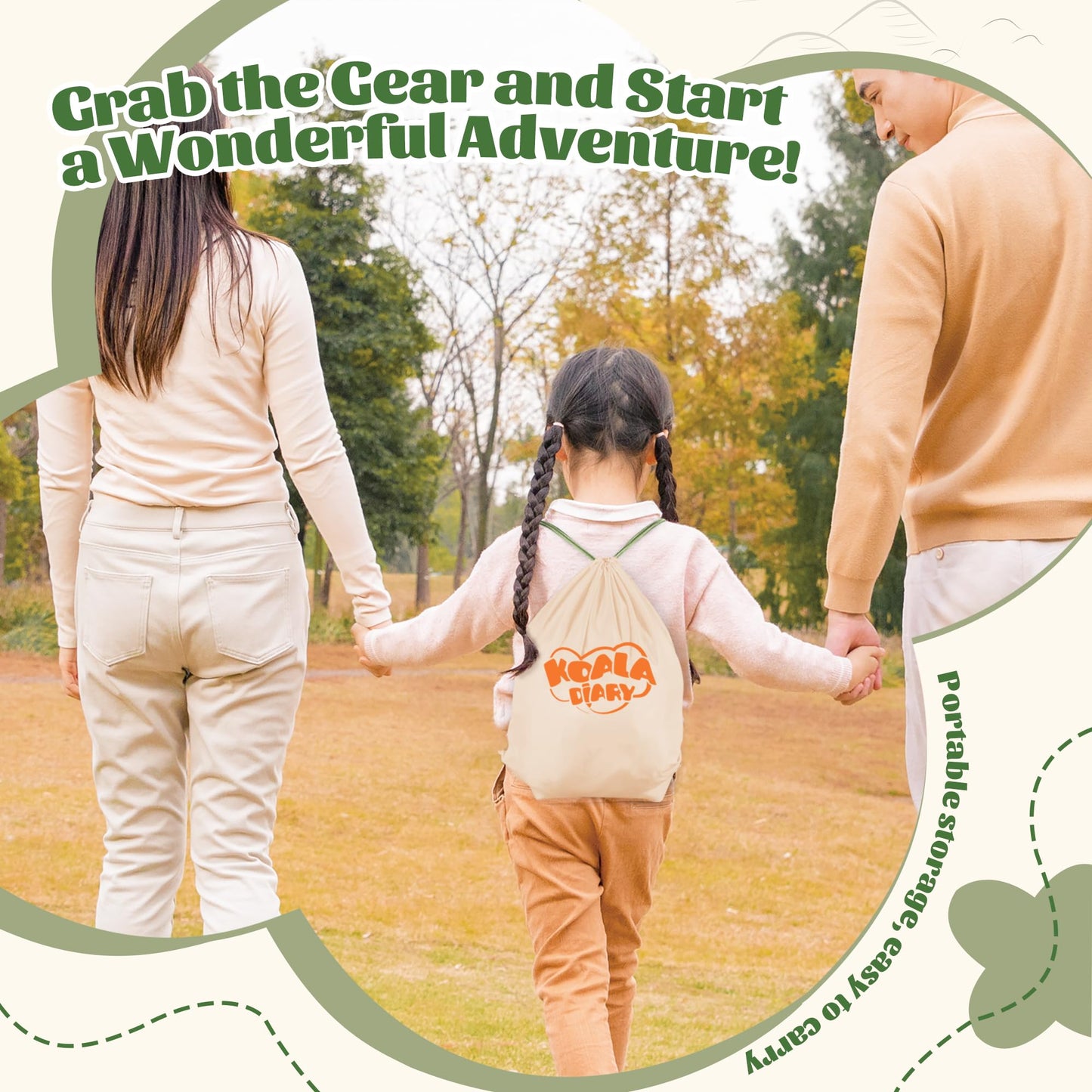 KOALA DIARY Kids Outdoor Explorer Kit, 11PCS Bug Catching Kit with Butterfly Net, Shovel，Magnifying Glass, Bug Catchers，Outdoor Explorer Kit Toys for Kids Age 3+