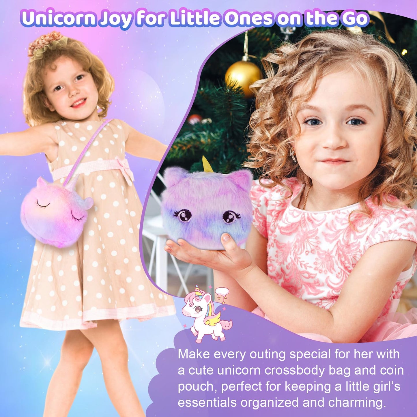 Jenria Unicorn Gift for Girls, Kindergarten Graduation Gifts, Sleepover Birthday Gifts for Girls Age 3 4 5 6 7 8 9 10 Years Old Girl, Gift Ideas, Girls Toys Age 6-8, Unicorn Toys for Daughter, Niece