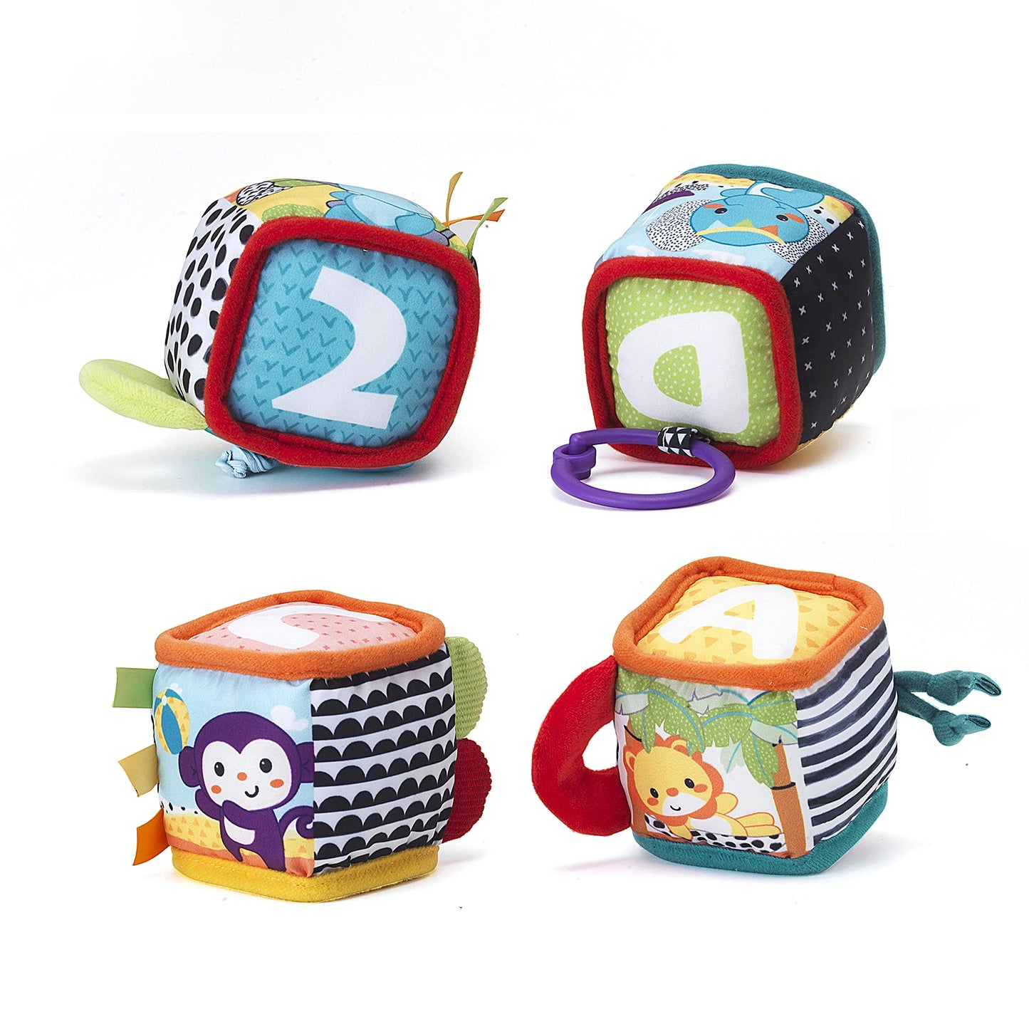 Infantino Discover and Play Soft Blocks Development Toy