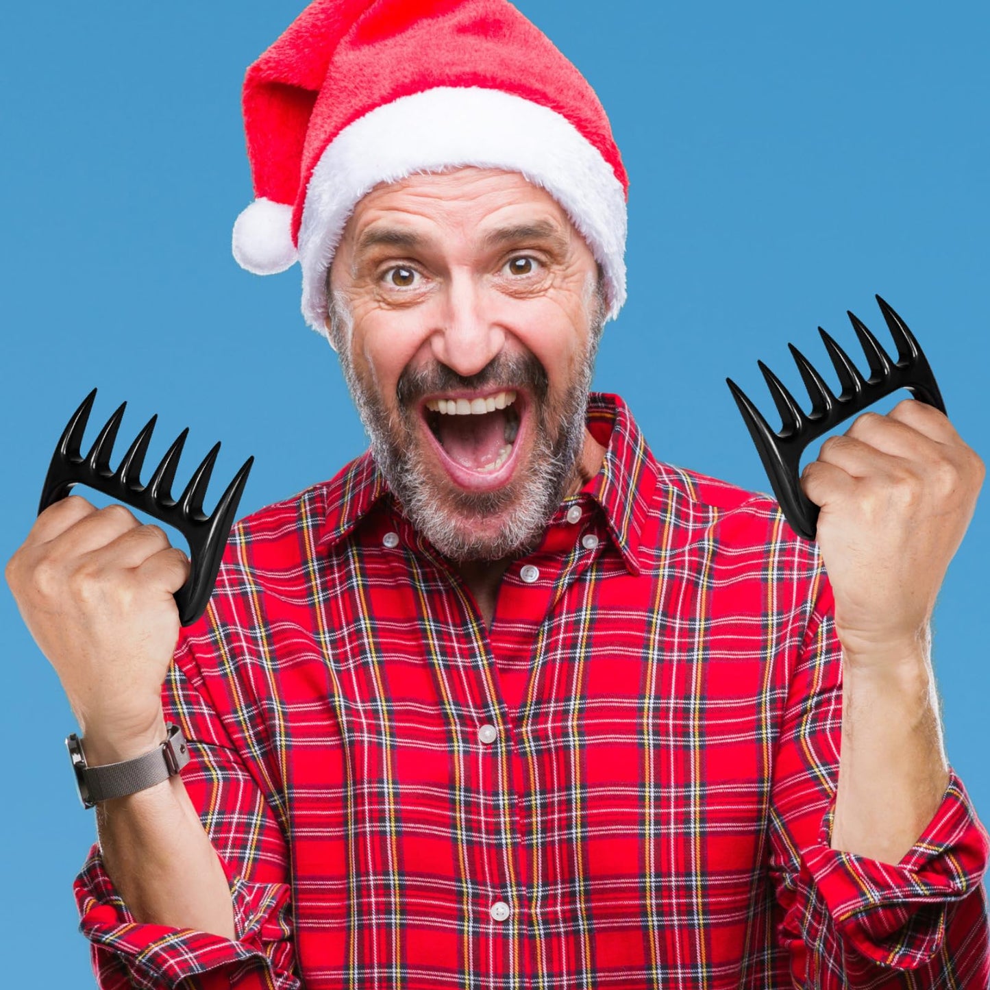 SURDOCA Stocking Stuffers Men Adults - Chicken Meat Shredder Christmas Gifts for Boyfriend, Christmas Gifts for Him, Husband Dad Stocking Stuffers, Grilling Accessories BBQ Smoker Tools Cooking Gifts