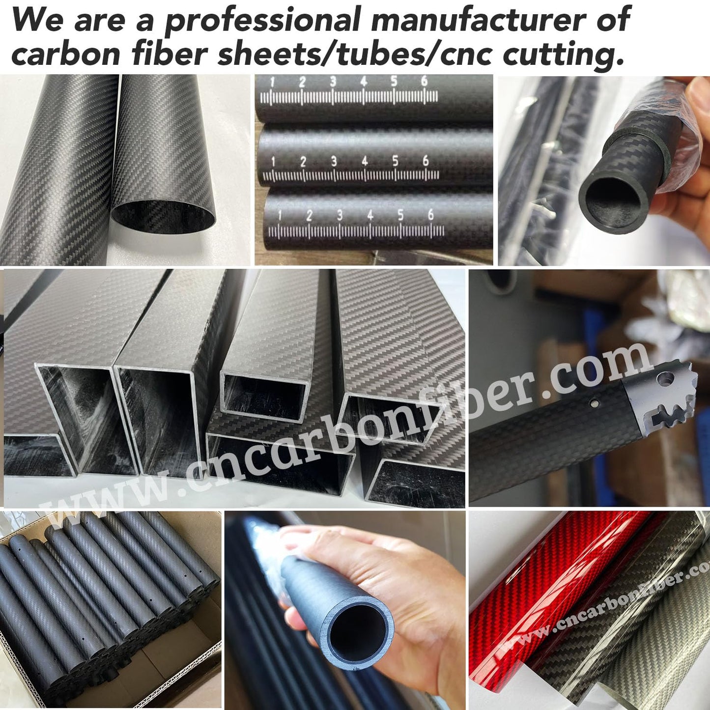 5.0mm 500x400x5.0mm 100% Carbon Fiber Sheet Laminate Plate Panel 3K Twill Matte Finish