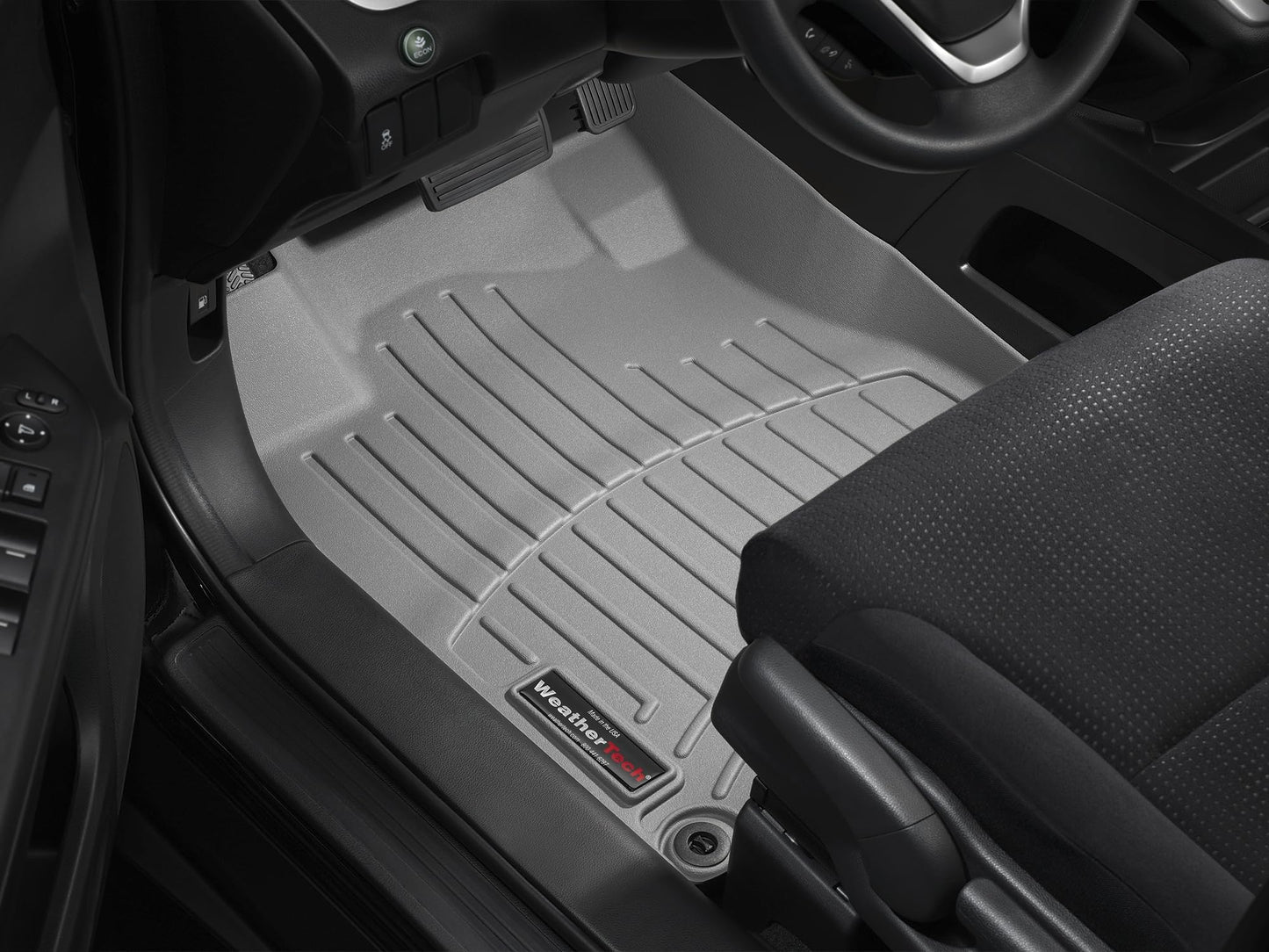 WeatherTech Custom Fit FloorLiners for Ford Explorer, Explorer ST, Explorer Hybrid - Full Set (4417161-441575-2-5), Black