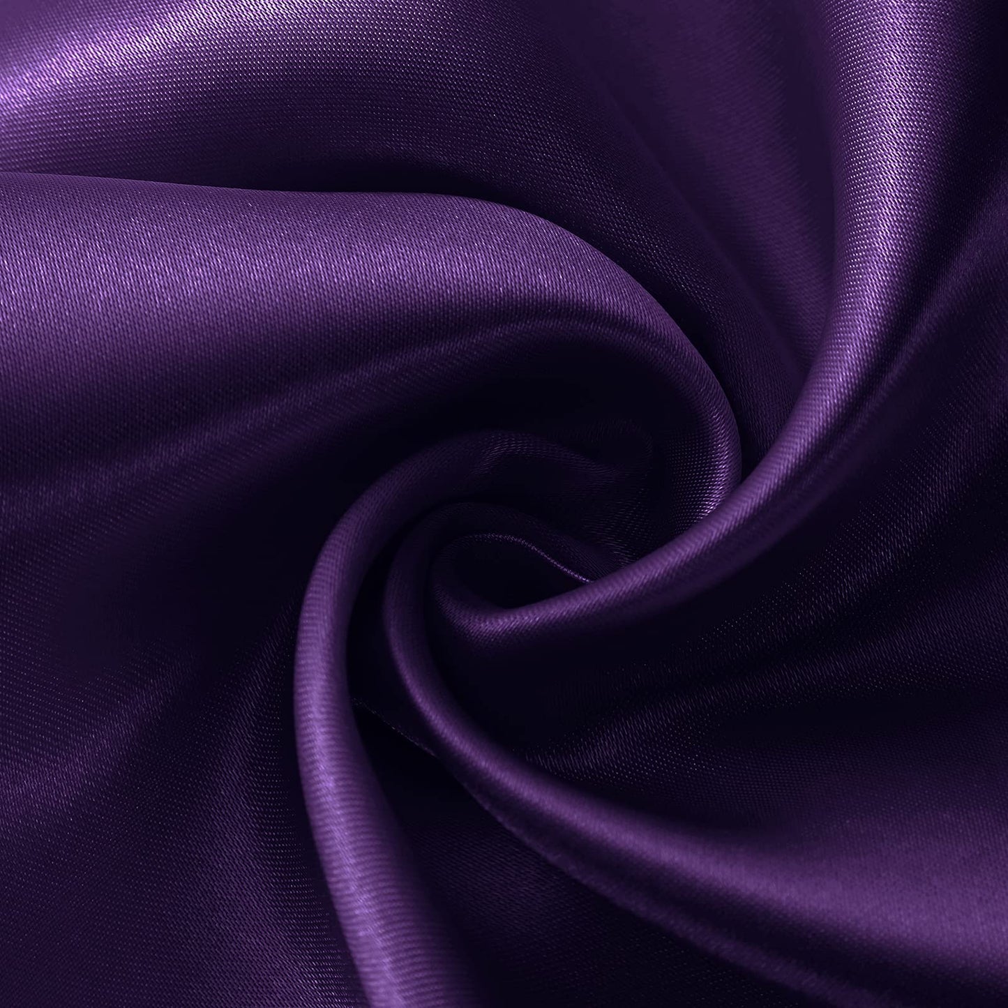 Horbaunal 12 Pack Purple Satin Table Runner 12 x 108 Inch, Smooth Table Runners for Wedding Banquets Birthday Party