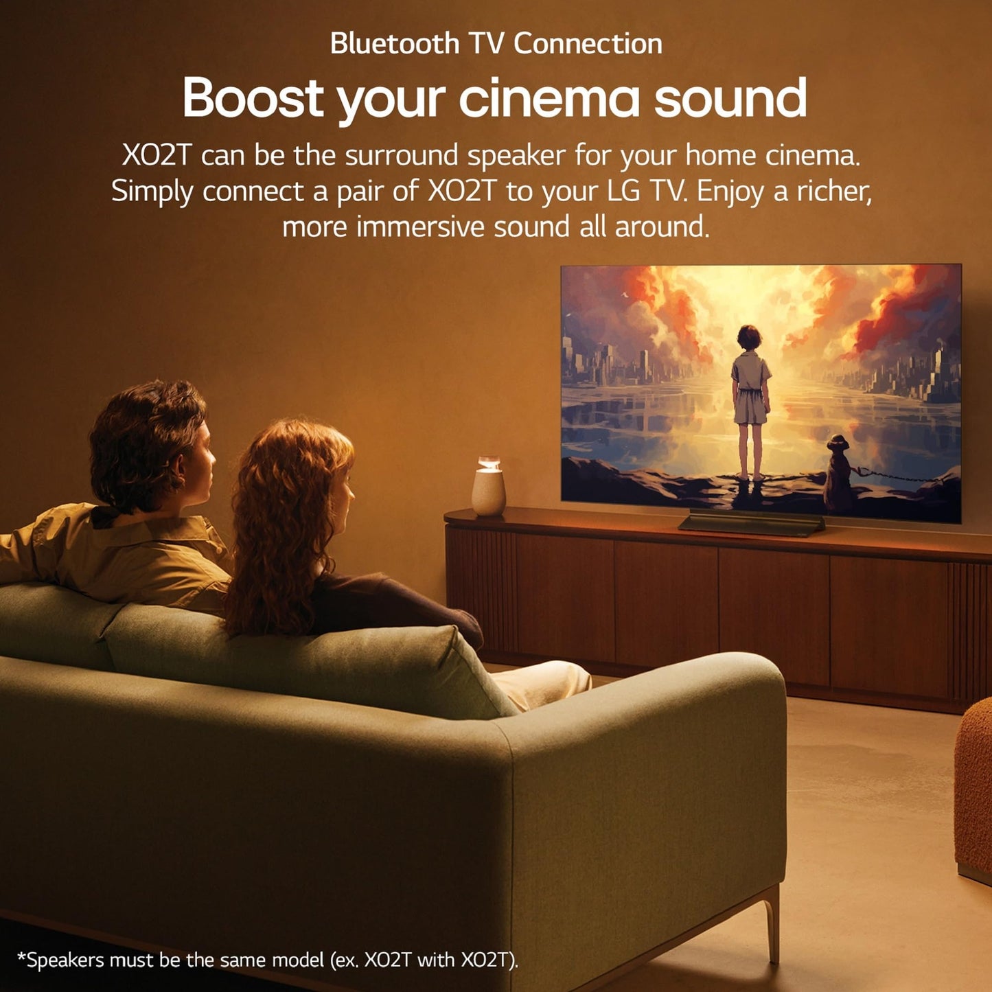 LG XO2TBK XBOOM 360 Wireless Speaker with Omnidirectional Sound
