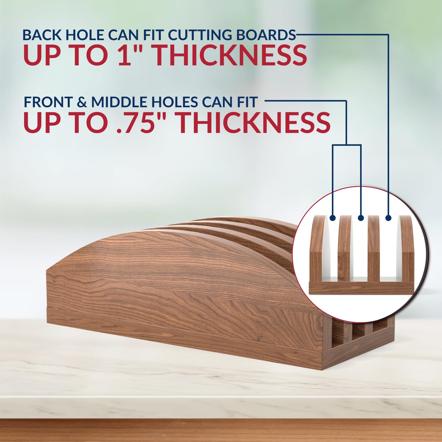 Large Walnut + Medium Walnut + Basic Care Kit + Cutting Board Holder