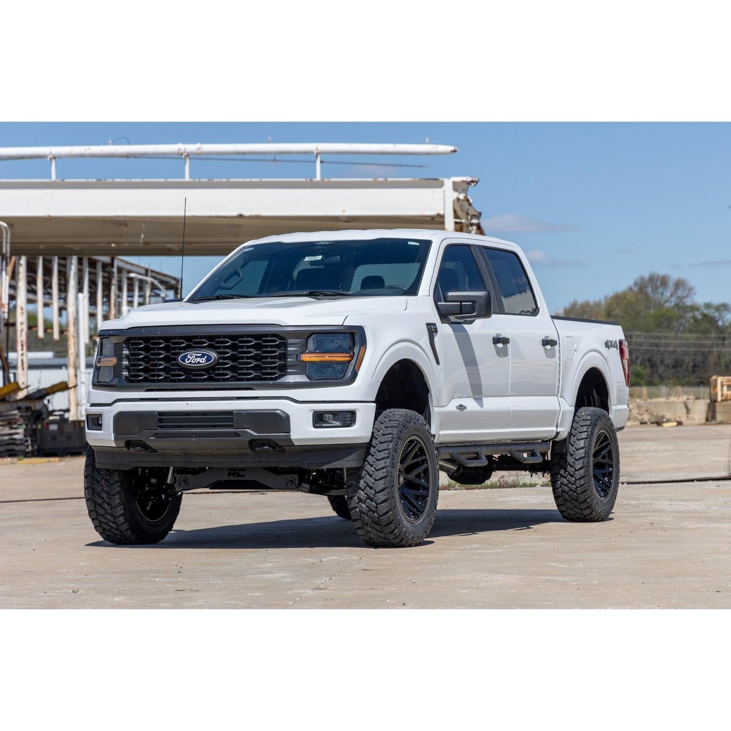 Rough Country 95 Series One-Piece Aluminum Wheel - 20x10, 6x135mm Bolt Pattern, 19mm Offset, Gloss Black for Jeeps, Trucks, SUV