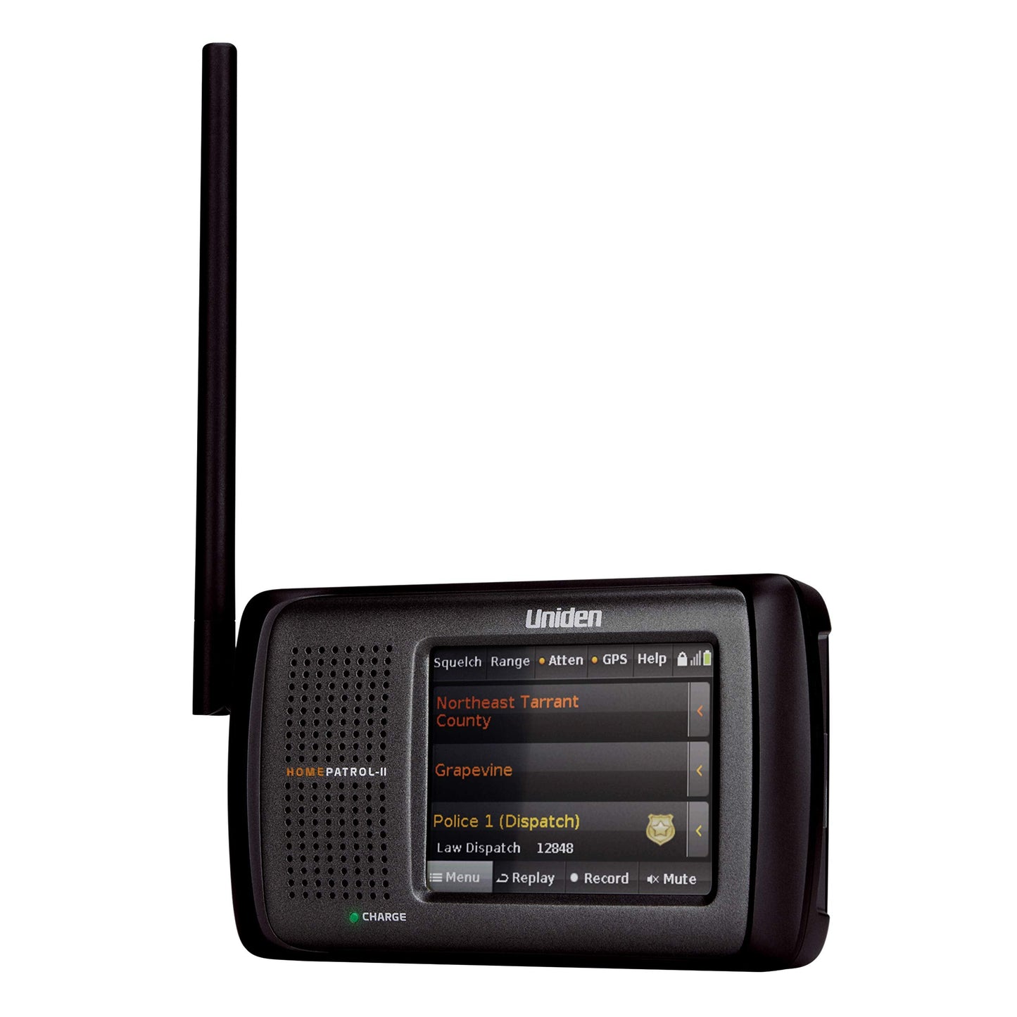 Uniden HomePatrol-2 Color Touchscreen Simple Programing Digital Scanner, TrunkTracker V and S,A,M,E, Emergency/Weather Alert, Digital Capable, APCO P25 Phase 1 and 2, Covers USA and Canada