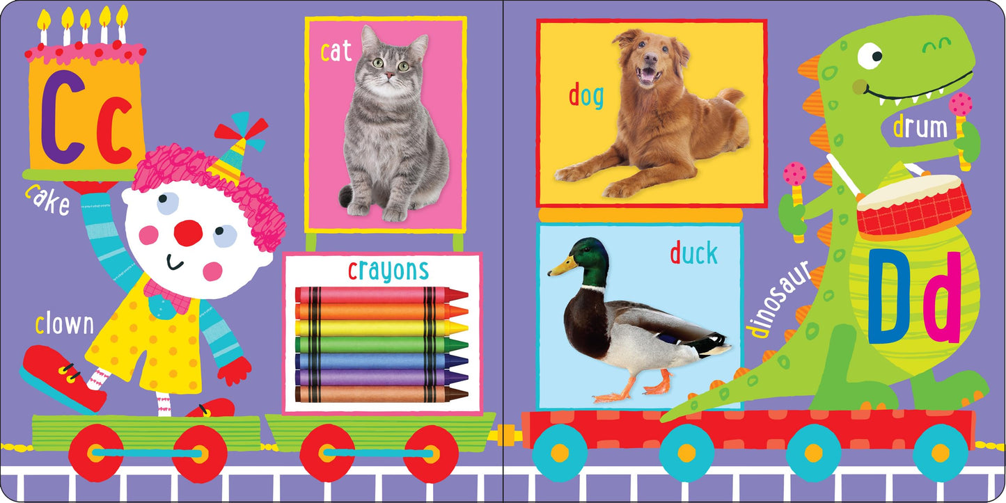 My First ABCs Padded Board Book (Board Books)