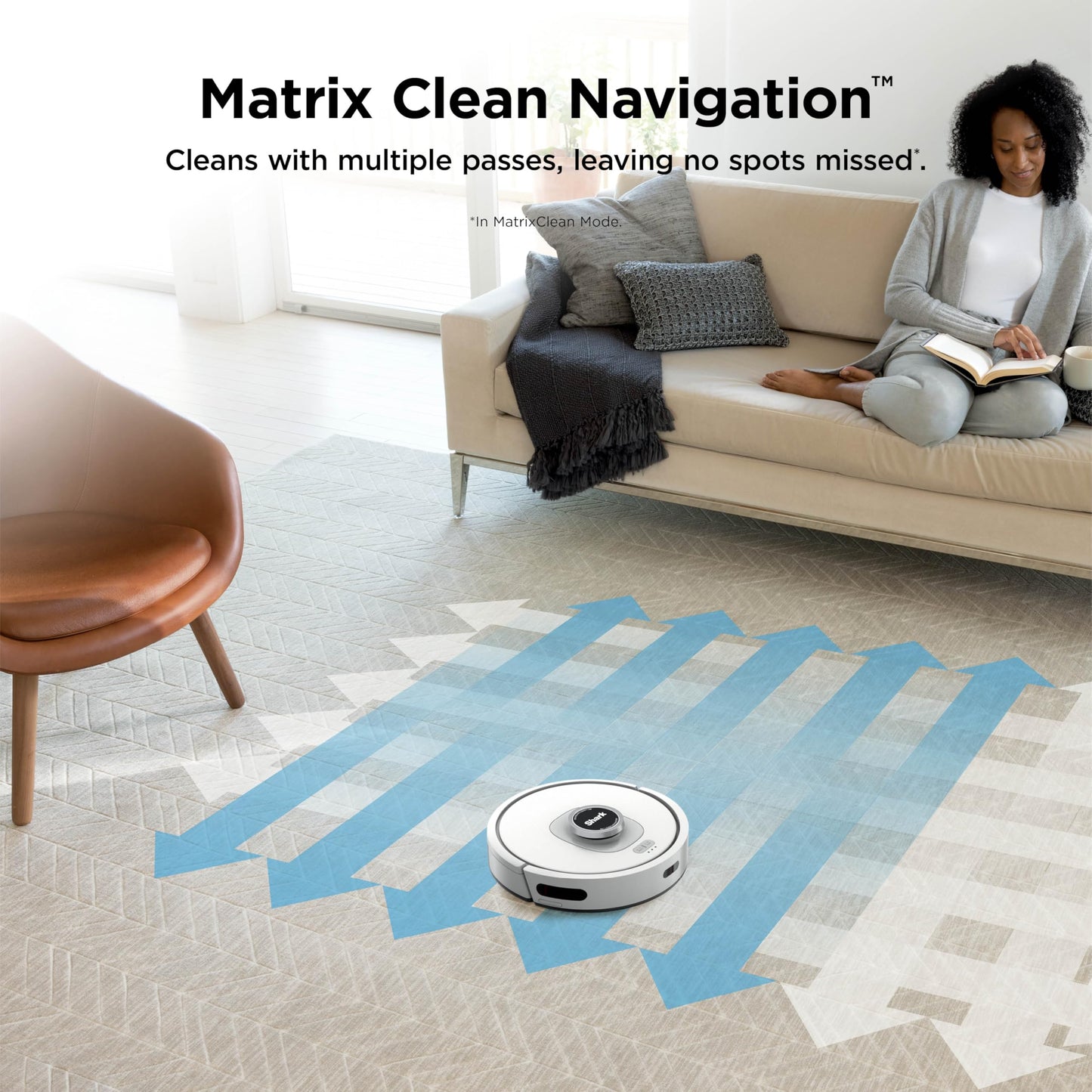 Shark AI Ultra Voice Control Robot Vacuum with Matrix Clean Navigation, Home Mapping, 60-Day Capacity, XL Self-Empty Base for Homes with Pets, Carpet & Hard Floors, Cool Grey, AV2511AE