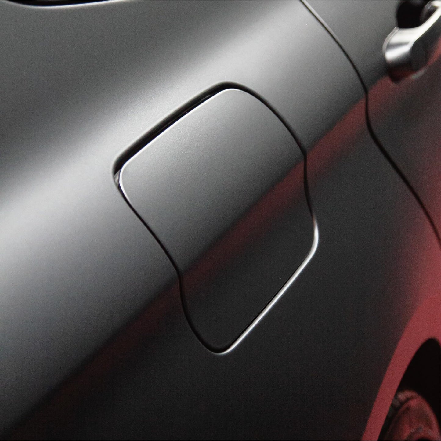 VViViD+ Matte Metallic Black Premium Vinyl Wrap (25ft x 5ft)