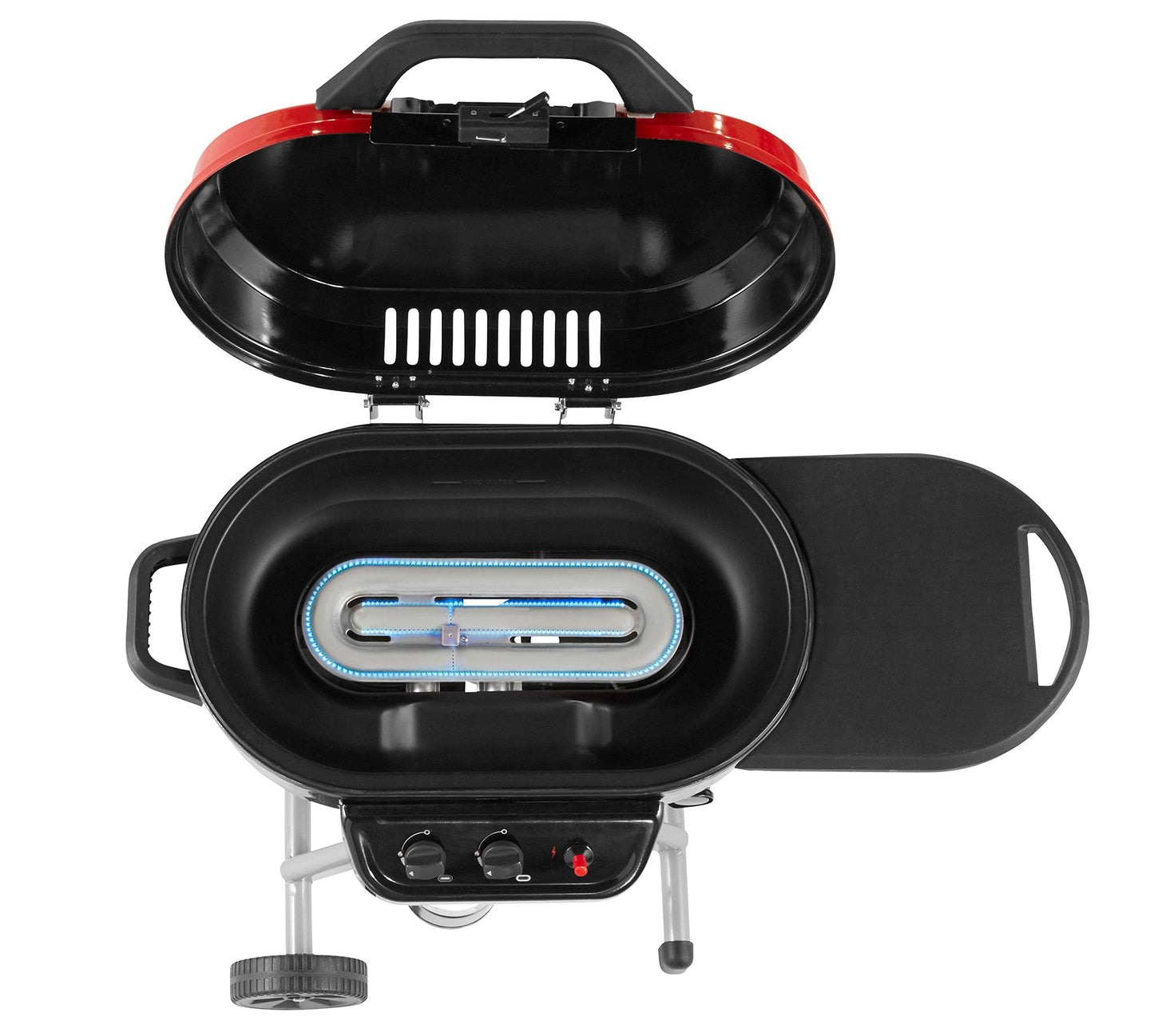 Coleman RoadTrip 225 Portable Propane Grill, 2-Burner Gas Grill with Matchless Ignition & Adjustable Temperature Control, 11,000 BTUs of Power for Grilling, Tailgating, Camping, BBQ, & More