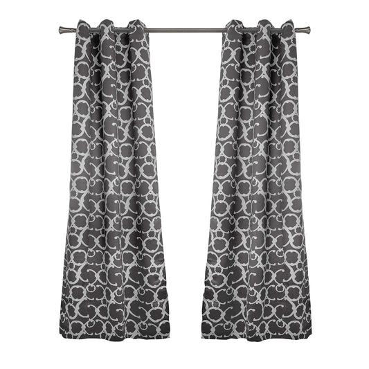 Harris Geometric Window Curtain Set