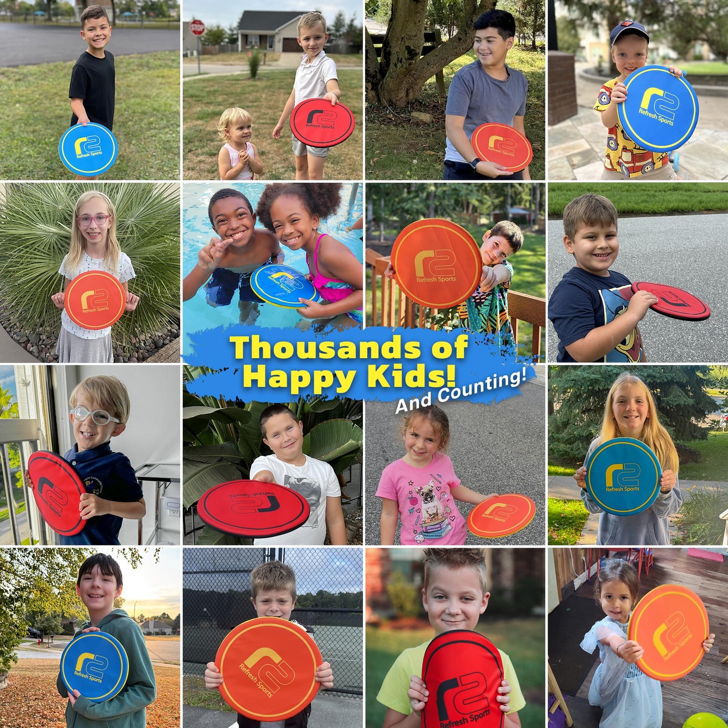 Soft Flying Disc for Kids - Best Girl Toys Age 4 & Up - Engaging Toy for 7 Year Old Girl Birthday Gifts - Summer Toys for Girls All Ages - Fun Sports Toy & Party Favors & Outdoor Toys Age 6-8