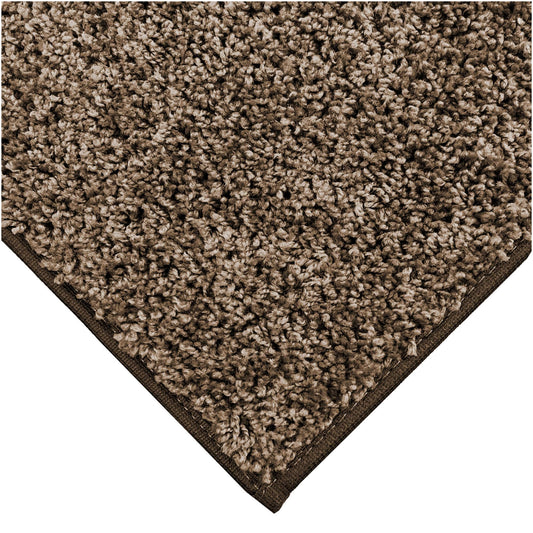 KOECKRITZ Custom Cut-to-Fit Area Rugs Neutral Carpet - Soft Plush Indoor Rugs - Perfect for Living Room, Bedroom, Entryway - Great for Homes, Apartments, Dorms, Kids Room - Sample Rug 6"x 6" Brown