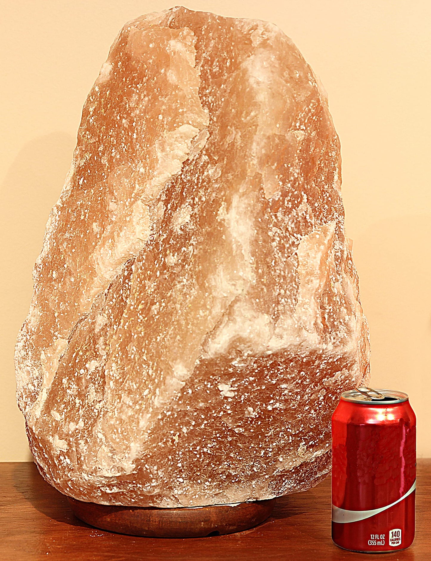 IndusClassic Giant Natural Himalayan Crystal Rock Salt Lamp 60~70 lbs