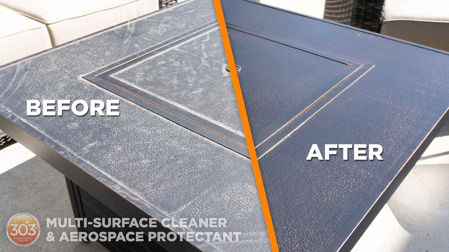 303 Products Aerospace Protectant – UV Protection – Repels Dust, Dirt, & Staining – Smooth Matte Finish – Restores Like-New Appearance – 128 Fl. Oz. (30320-4PK)
