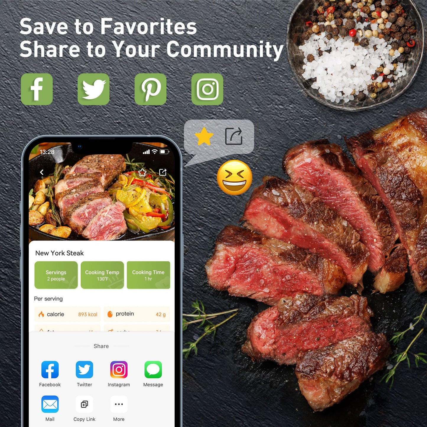 KitchenBoss WiFi Sous Vide Cooker: Ultra-quiet Sous Vide Machine Built-in TFT Color Display Recipes, 1100W Sous Vide Immersion Circulator Accurate Temp Waterproof Magnetic Knob APP Control, Silver