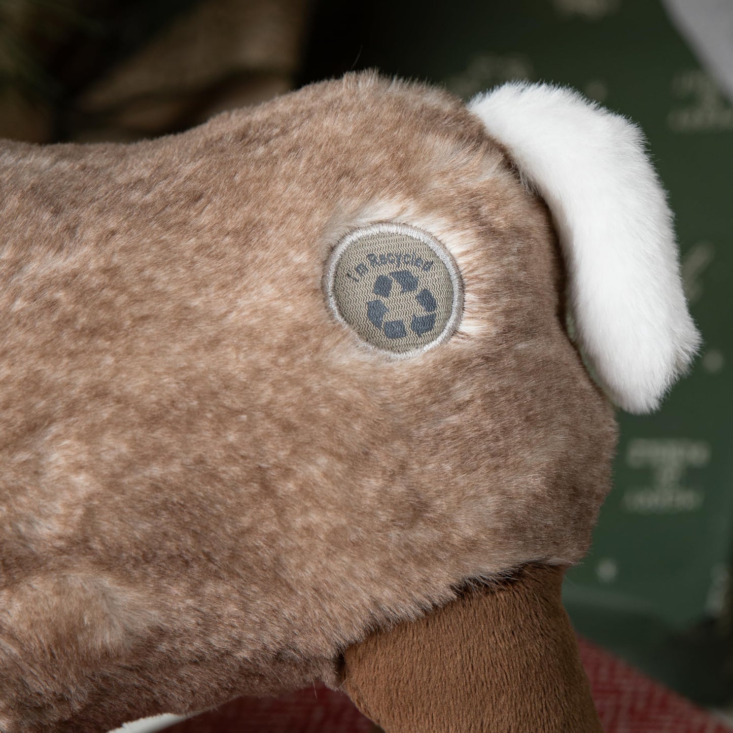 The Petting Zoo Reindeer Stuffed Animal Plushie, Gifts for Kids, Wild Onez Zoo Animals, Zoologee Reindeer Plush Toy 12 inches