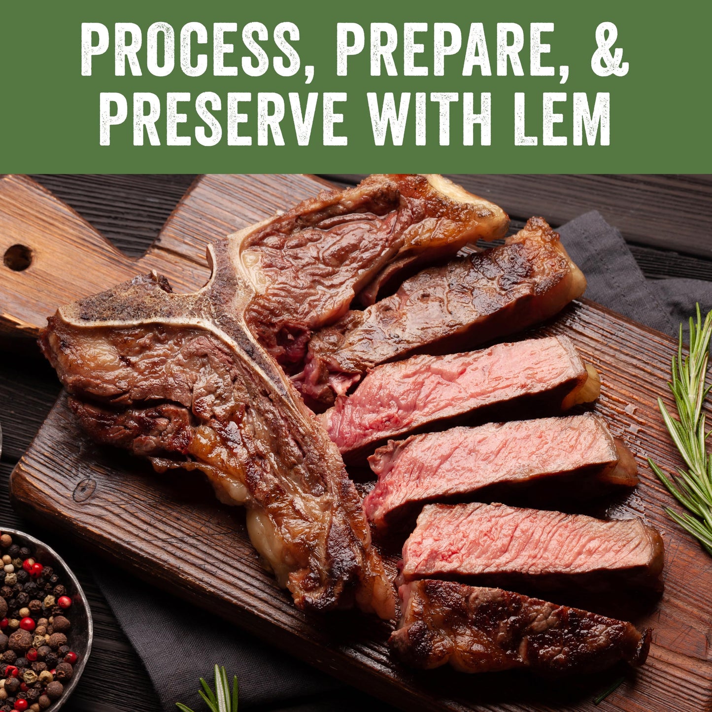 LEM Products Electric Tabletop Meat Saw, Meat and Bone Cutter Bandsaw Machine for Butchering