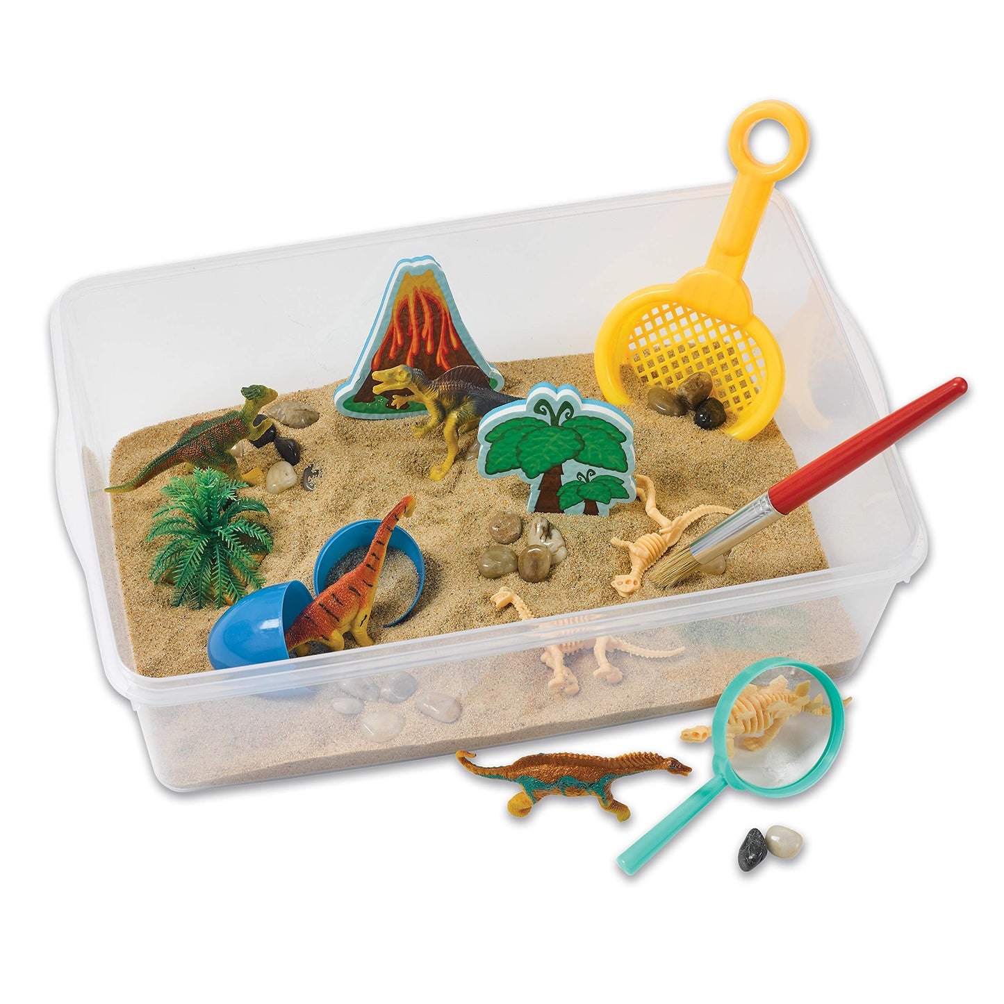 Creativity for Kids Sensory Bin: Dinosaur Dig - Toddler Sensory Toys, Sensory Bin Filler and Toddler Activities for Boys and Girls, Dinosaur Toys for Kids Ages 3-5+