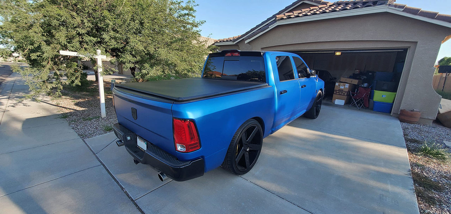 VViViD+ Matte Metallic Blue (Ghost) Vinyl Wrap Roll (25ft x 5ft)