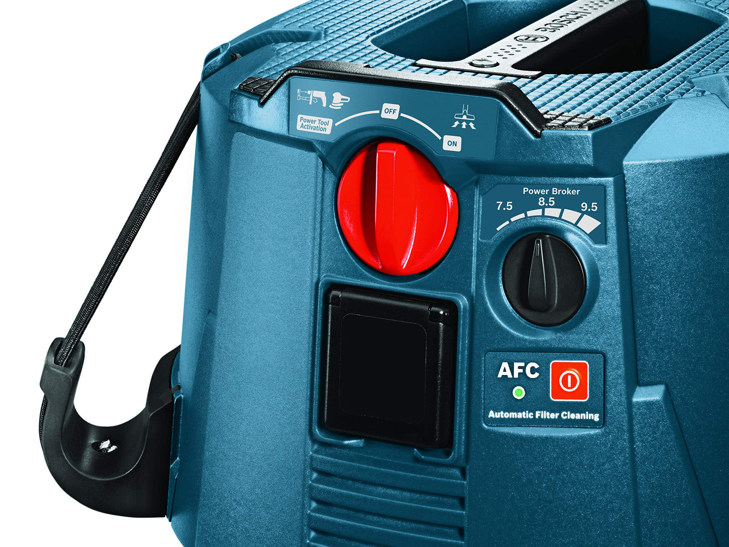 BOSCH VAC090AH Portable 9 Gallon Dust Extractor with Auto Filter Clean and HEPA Filter